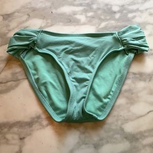Turquoise Bikini Bottom Swimwear (XS)